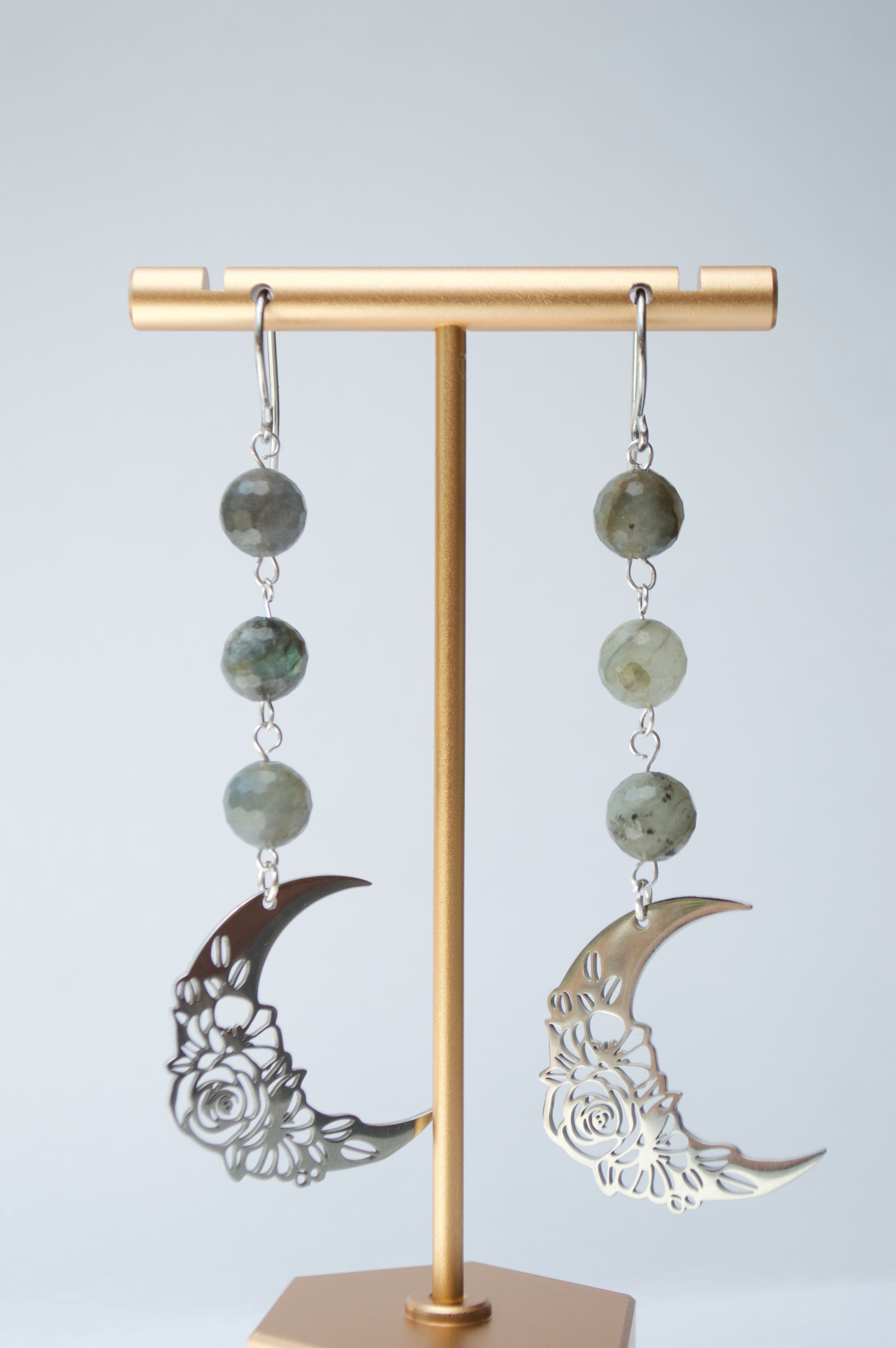 Labradorite Moonlit Earrings