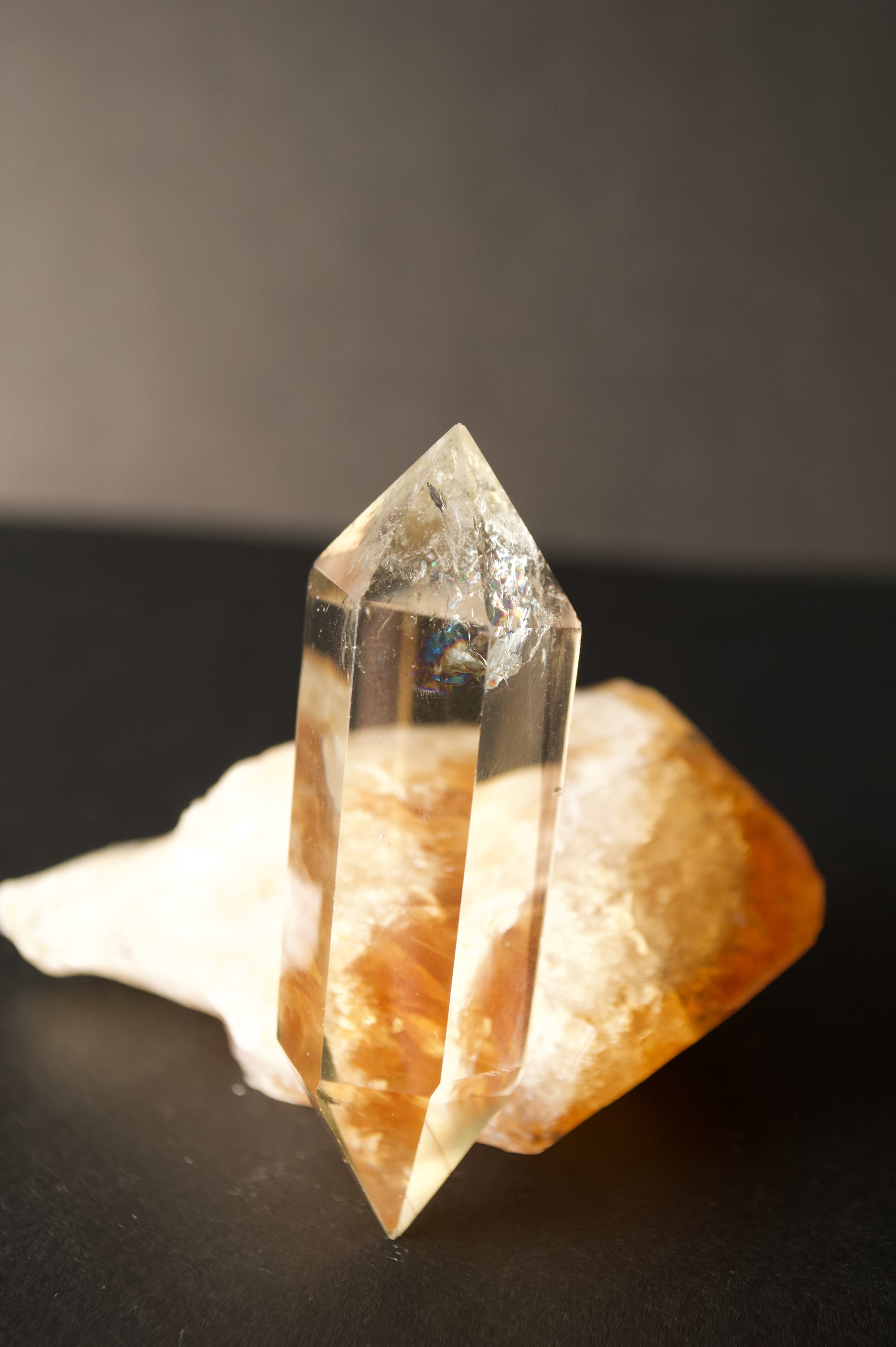 Citrine Double Point